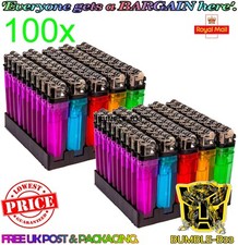 100X DISPOSABLE LIGHTERS CHILD