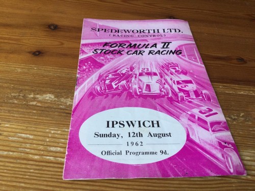 1962 ipswich spedeworth - 12/08/1962,