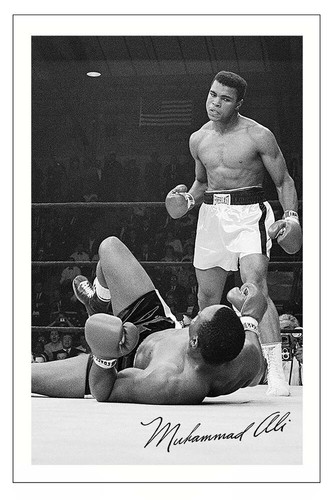 Muhammad ali boxing signed - boxing,