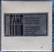 Vintage Fane High Power