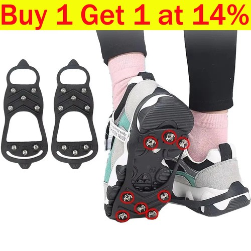 2pcs anti slip ice snow - snow, grips