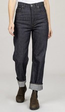 Finisterre Atkins Selvedge Blue Jeans 28 R 30 Inside Leg Straight Leg