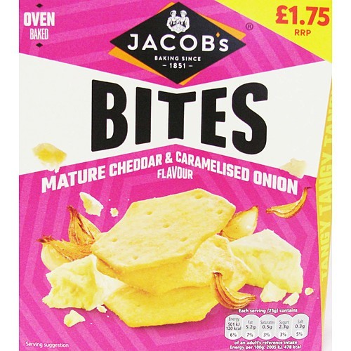 Jacob bites mature cheddar - bites,