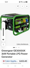 Brand New LPG Generator Still