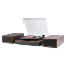 Vinyl Player with Speakers, LP Record Turntable Stereo System, Bluetooth, RP165D
