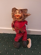 Vintage Stuffed Male Doll, Possibly Homemade.  For Spares And Repairs.