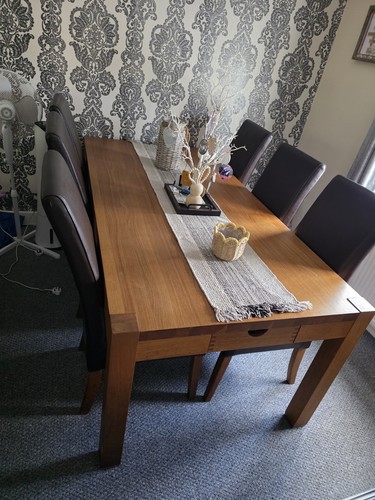 Dining table and - and, chairs
