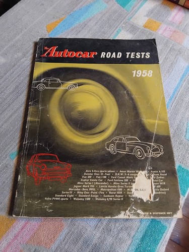 The autocar road tests - road, annual