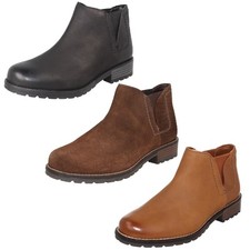 Ladies Clarks Low Heel Chelsea