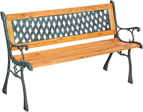 Seater garden bench wooden - seater,