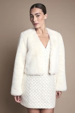 Coast Ivory Coat Womens Bridal Jackets & Coats