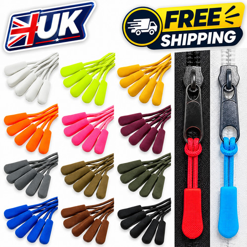 Pcs zipper pull puller end - 10,