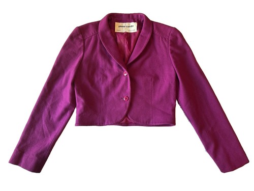 Vtg pierre cardin magenta wool - cardin,