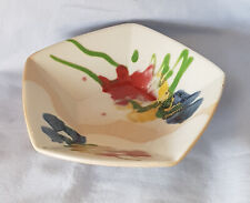 DARTINGTON POTTERY BOWL GLAZE TEST PIECE DATED 2000 POSS JANICE TCHALENKO