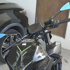 2x Black Motorcycle CNC