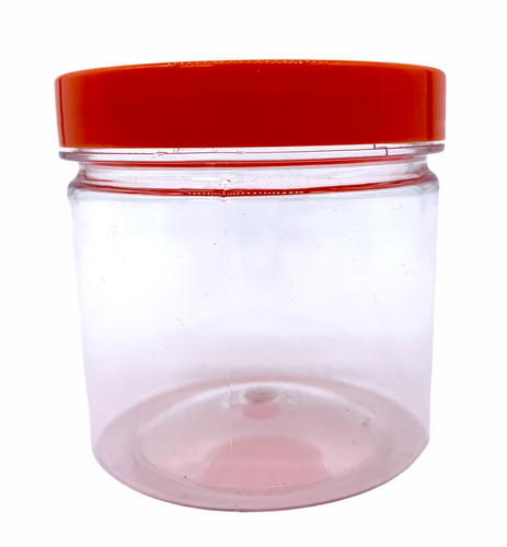250ml round plastic - jars, with