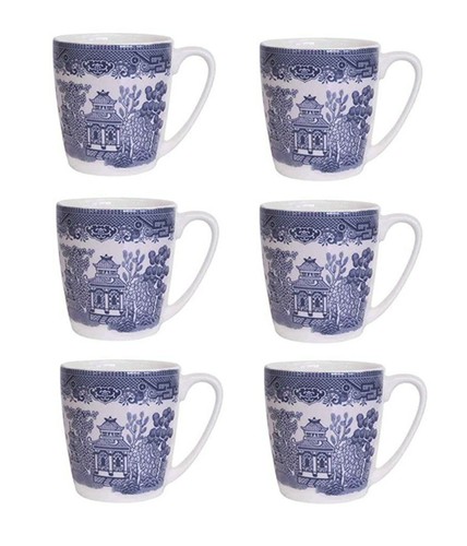 Churchill blue willow china - churchill,
