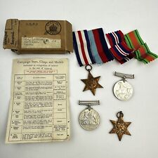 Boxed WW2 Royal Air Force Medal Group Cambridge France & Germany & 1939-45 Star 