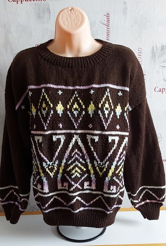 Ladies hand knitted jumper - knitted,