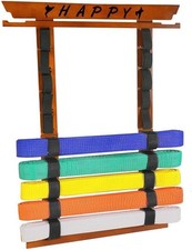 10 Belts Karate Belt Display