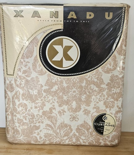 Vintage xanadu damask - vintage, curtains