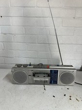 JVC RC-S40 LB  Boombox Ghettoblaster Stereo Radio Cassette Recorder Working