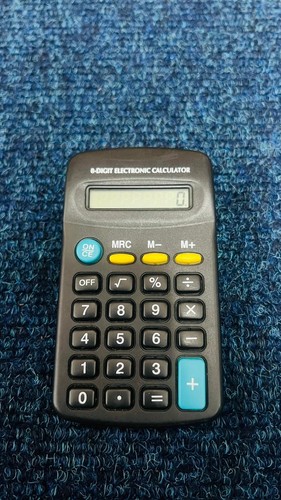 Mini pocket calculator digit - mini,