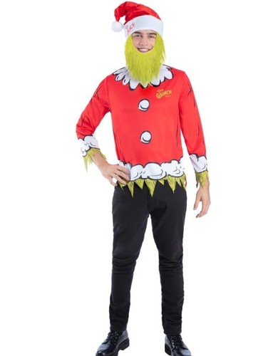 Seuss the grinch santa kit - grinch,