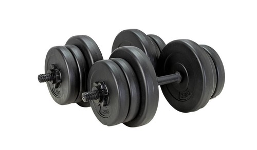 Opti vinyl dumbbell set - opti, 20kg