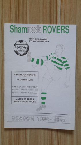 Shamrock rovers johnstone - rovers, v