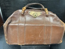 Antique brown leather - antique, doctors