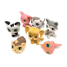 7Pcs Littlest Pet Shop Animals