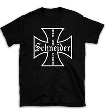 Schneider Racing Cams T Shirt , Drag Racing Hot Rod, California , Printed in UK