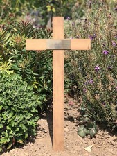 Wooden Cross, memorial cross, wooden grave marker, wooden cross, Various Sizes
