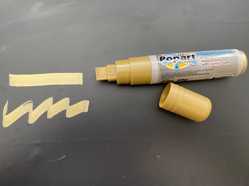 Metalli gold silver liquid - silver,