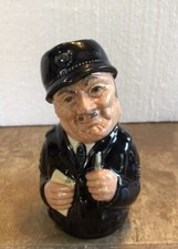 Royal Doulton Vintage Figurine, The Policeman, Very Good Condition