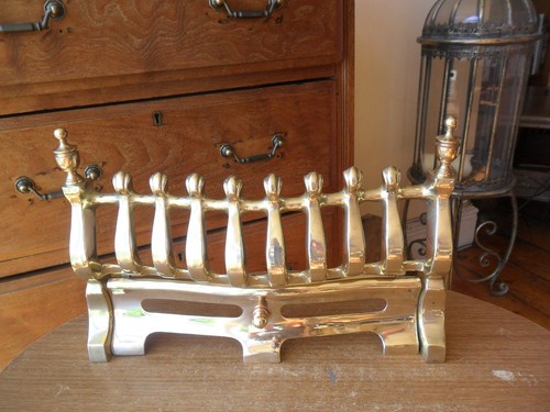 Vintage brass fireplace - vintage, fender