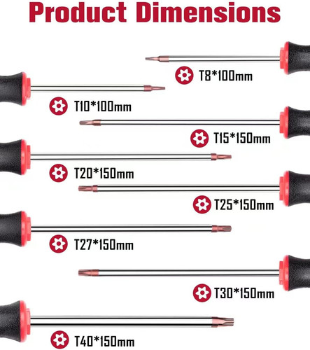 Magnetic torx screwdriver - pc,