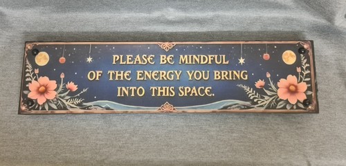 Witch pagan wooden sign - wooden,