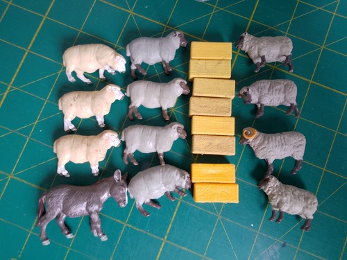 Vintage farm toys bundle - farm,