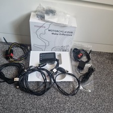 VSYSTO Motorcycle Dash Cam  Dual Camera Recorder. GPS - WiFi  Motorbike Camera