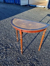 Antique Mahogany Demi-lune