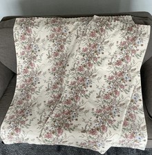 Vintage Floral Lined Curtains