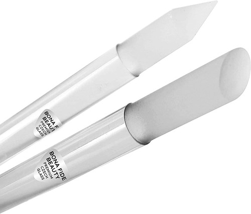 Glass cuticle pusher bona - by,