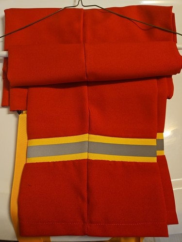 Men firefighter red pants - firefighter,