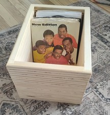 Reclaimed wood Handmade 7" 45