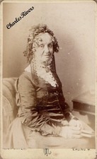 LONDON CDV LADY IN WONDERFUL