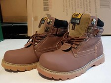 Cat, caterpillar, men's work boots, size 7, goodyear, used, v.good