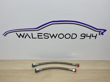 PORSCHE 944 S2 3.0 ENGINE BAY BRAIDED FUEL LINE KIT 2 PIECE (Front of Rail)- NEW
