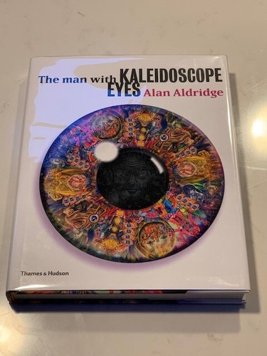 The man with kaleidoscope - man, eyes